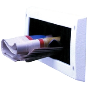 Wickes Internal Letter Box Draught Excluder White 78 x 338mm £4.99