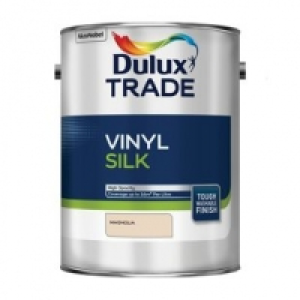 Dulux Trade Vinyl Silk Emulsion Paint Magnolia 5L £35.08