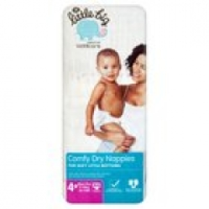 M Little Big Comfy Dry Nappies Size 4+ £5.89