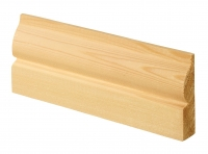 Wickes Pine Torus Architrave 15 x 57 x 2100mm Pack 5 £14.85
