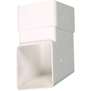 Wickes White Squareline Downpipe Shoe £1.99