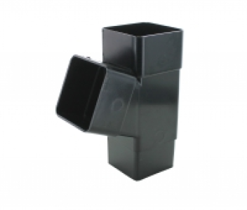 Wickes Black Squareline Downpipe Branch £4.99