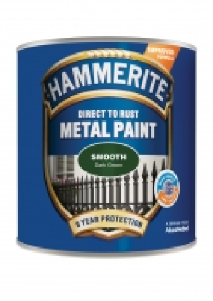 Hammerite Metal Paint Smooth Dark Green 750ml £19.99