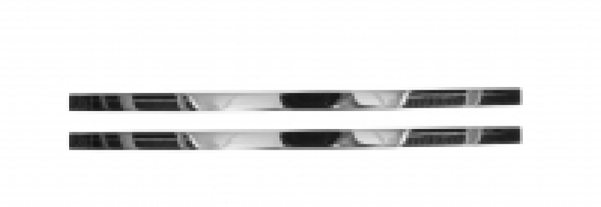 Wickes Sleek Bow Handles Polished Chrome 237mm 2 Pack