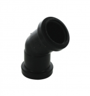 Wickes Black Pushfit 135DEG Bend 32mm