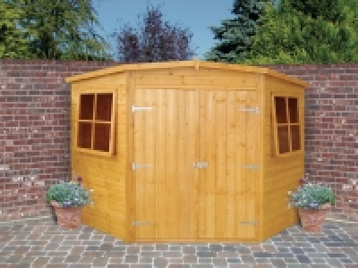 Wickes Corner Shed Shiplap Shed 8x8 £479.99