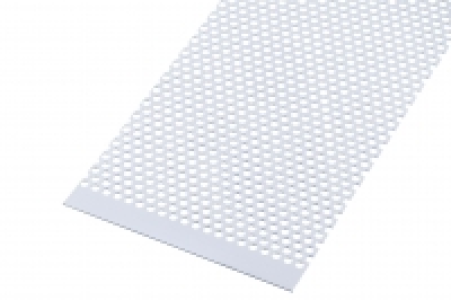 Wickes Metal Sheet Perforated Round Hole 4.0mm Anodised Alum