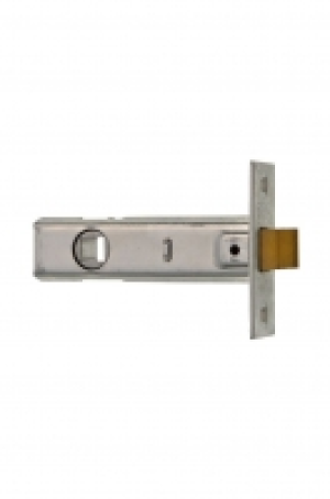 Wickes CE Bolt Through Tubular Latch Satin Nickel Finish 76m £2.99