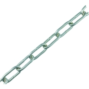 Wickes Zinc Plated Steel Welded Chain 5x35x2000mm &pound;9.29