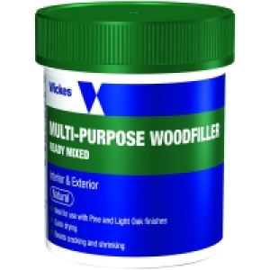 Wickes Ready Mixed Wood Filler Natural 250g £3.99