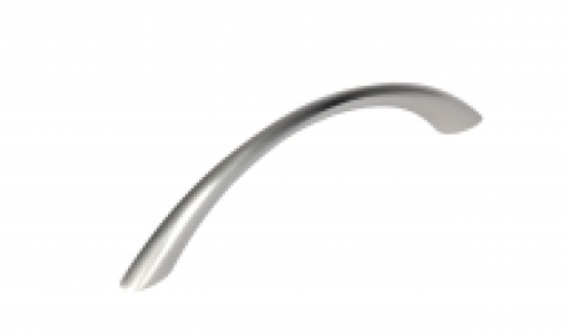 Wickes Tapered Bow Handles Brushed Nickel Finish 112mm 6 Pac £12.59