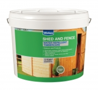 Wickes Water Repellent Timbercare Sherwood Green 10L &pound;18.99