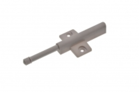 Wickes  Wickes Bumper Push Latch Cross Mount Grey 40mm 5 Pack