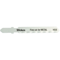 Wickes  Wickes Universal Fine Cut Jigsaw Blade for Metal Pack 5