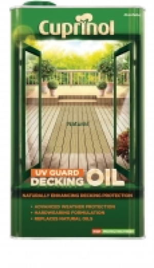Cuprinol Uv Guard Decking Oil Natural 5L £39.99