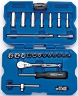 Draper 25 Piece Square Drive Socket Set 1/4inch