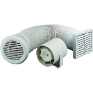 Wickes Extractor Fan Kit 100mm £29.59
