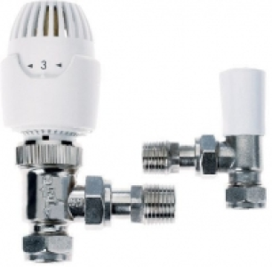 Drayton RT212 Angled TRV & Lockshield Pack 15mm £18.99