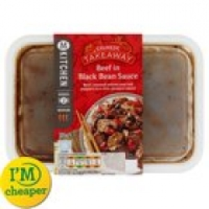 M Kitchen Beef in Black Bean Sauce