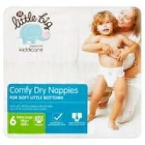 M Little Big Comfy Dry Nappies Size 6 £5.89