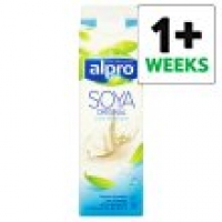 Tesco  Alpro Fresh Original Soya Milk Alternative 1 Li...