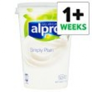 Tesco  Alpro Big Pot Natural Yoghurt Alternative 500G