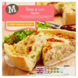 Morrisons Bacon & Leek Quiche