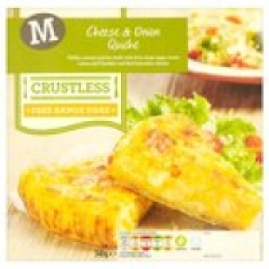 Morrisons Crustless Cheese & Onion Quiche
