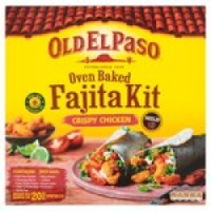 Old El Paso Crispy Chicken Fajita Dinner Kit £3.13