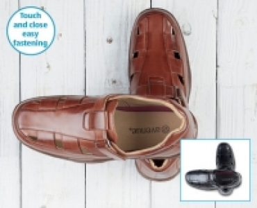 Mens Cushioned Casual Sandals