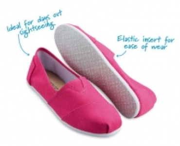 Ladies Canvas Shoes