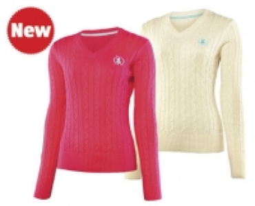 Ladies Cable Knit Sweater