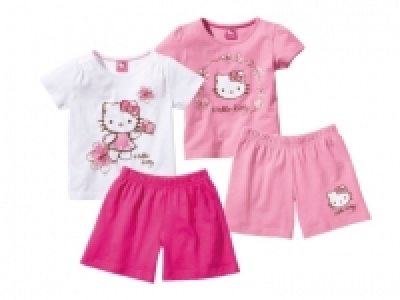 HELLO KITTY Girls Shortie Pyjamas