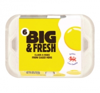 Budgens  Big And Fresh 6 Eggs