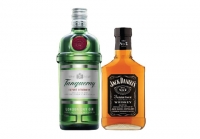 Budgens  Jack Daniels, Tanqueray London Gin
