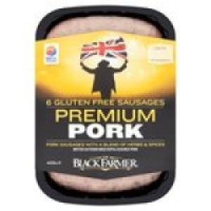 The Black Farmer Premium Pork Sausages £2.00