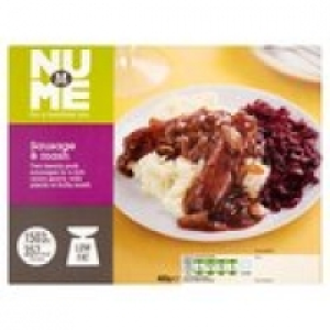 M NuMe Sausage & Mash