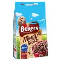 Morrisons  Bakers Meaty Meals Adult Dog Food Beef