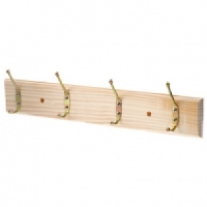 Coat Rack 4 Hooks £1.00