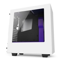 Scan  Source 340 NZXT White/Purple Mid Tower Case