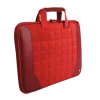 Scan  Port Berlin Quilted Laptop / Tablet Bag upto 12 Inch Red 140170