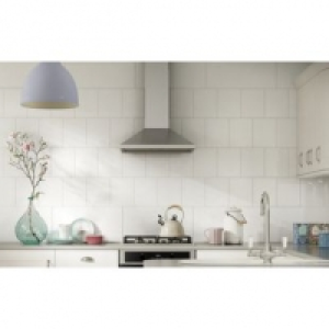 Wickes White Gloss Ceramic Wall Tile 250 x 200mm £7.49
