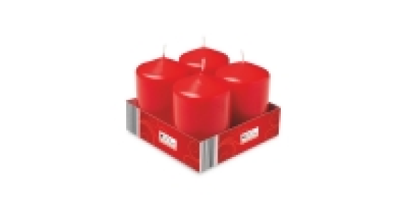 Pillar Candles 4 Pack £4.99