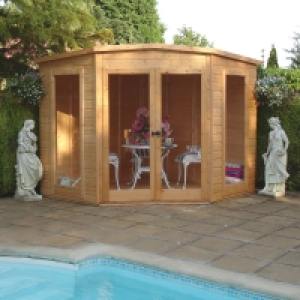 Wickes Barclay Corner Summerhouse 7x7