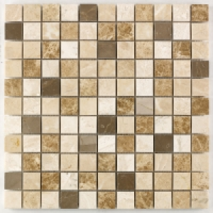 Wickes Milano Mix Polished Mosaic Tile (23 x 23mm) 305 x 305