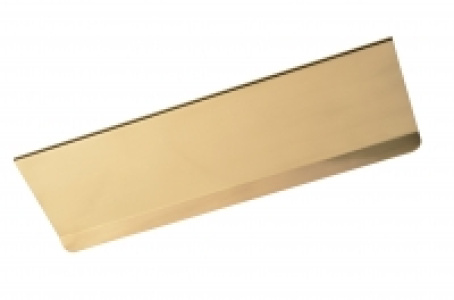 Wickes Letterbox Tidy Brass 98x300mm £10.69