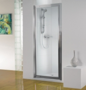 Wickes Pivot Shower Enclosure Door Silver Effect Frame 760mm £153.00
