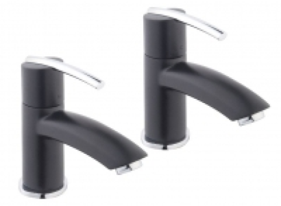 Wickes Versaille Bath Taps Black £50.00