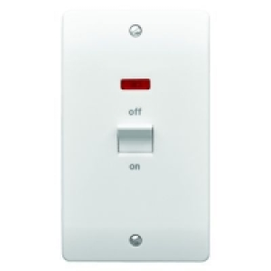 MK 50A Dp Neon Switch K5215RPWHI £14.99