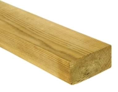 Wickes Treated Kiln Dried C16 Regularised 45 x 95 x 4800mm S